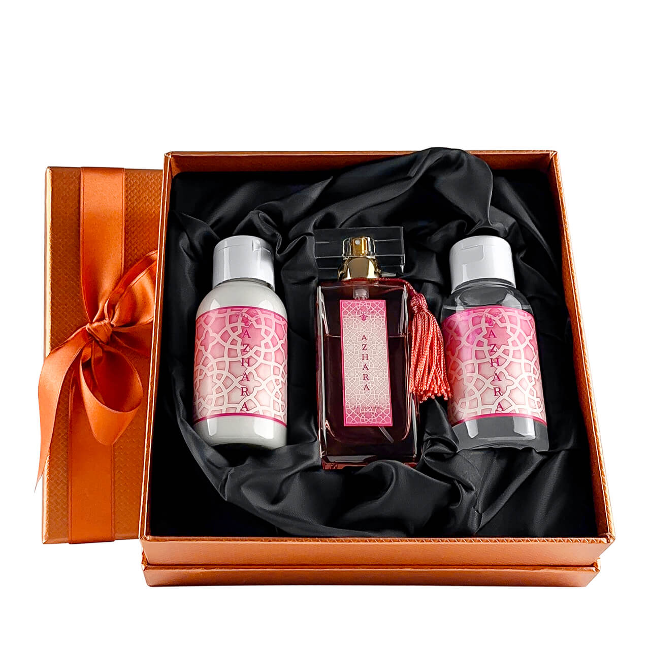 Confezione Regalo Azhara - Eau de toilette + Gel Bagnodoccia + Crema Corpo